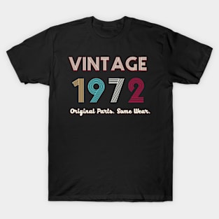 Vintage 1972 Original Parts. Some Ware T-Shirt